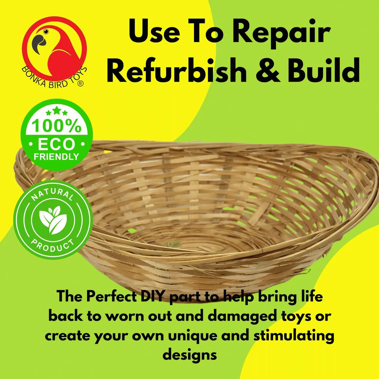 2281 11-Inch Bamboo Basket