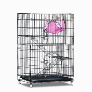 3 Level Rabbit Bird Cage Ferret Parrot Aviary Cat Rat Aviary Budgie Hamster Pet Cages Castor