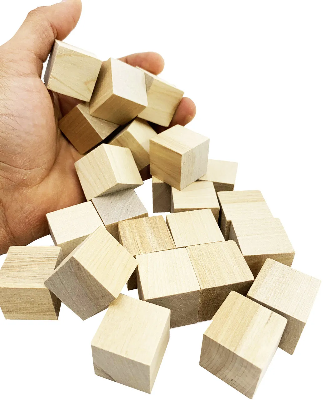 3167 pk24 1inch Small Wood Cubes