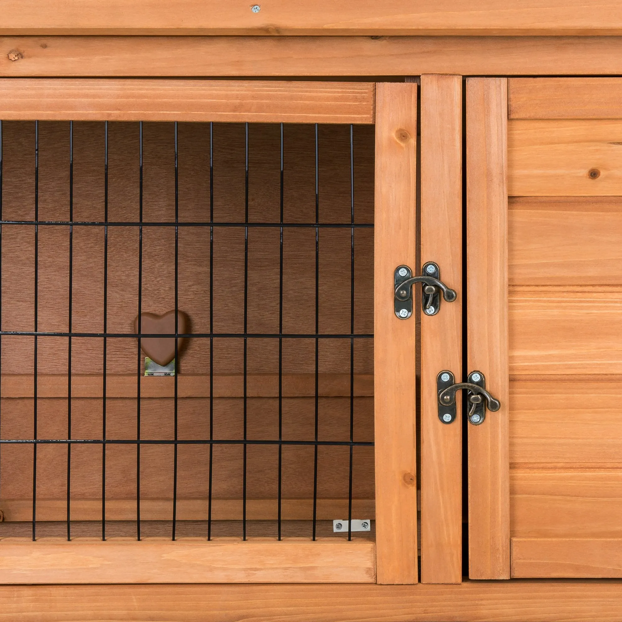 48x41in 2-Story Rabbit Hutch