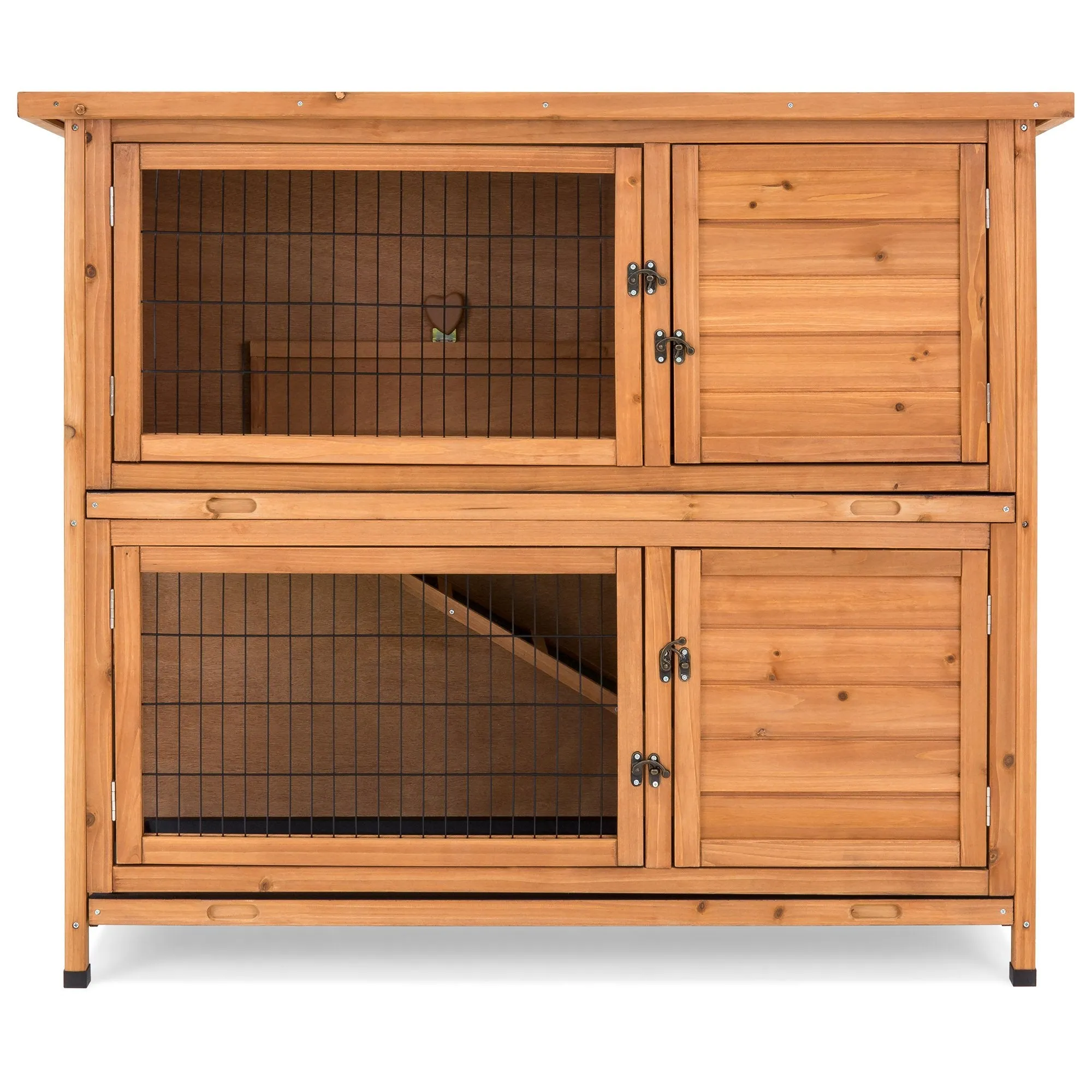 48x41in 2-Story Rabbit Hutch