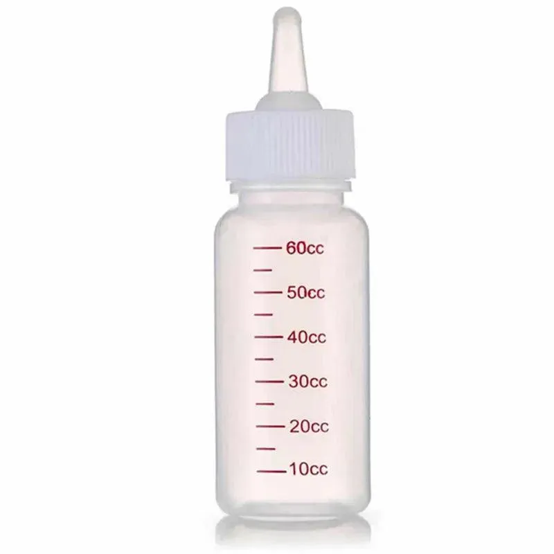 60ml Pet Silicone Feeding Bottle for Pets