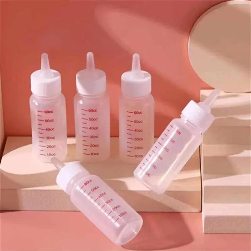 60ml Pet Silicone Feeding Bottle for Pets