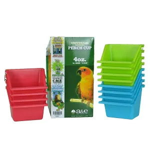 A&E Cage Companion Bird Universal Food/Water Cups 4oz