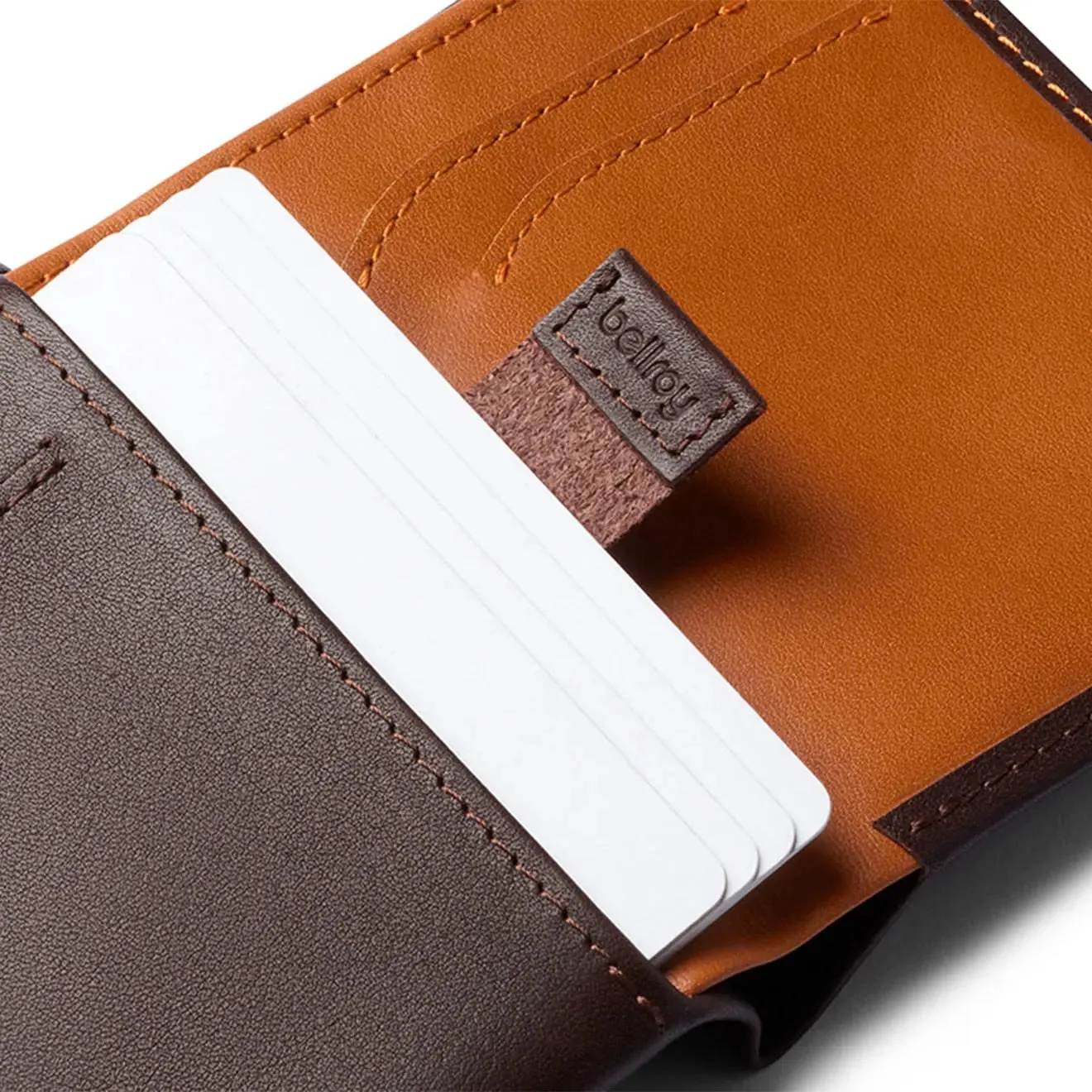 Bellroy Note Sleeve Wallet Java / Caramel - RFID