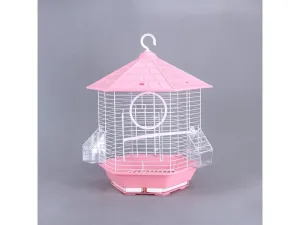 Bird Cage As Photo Pink