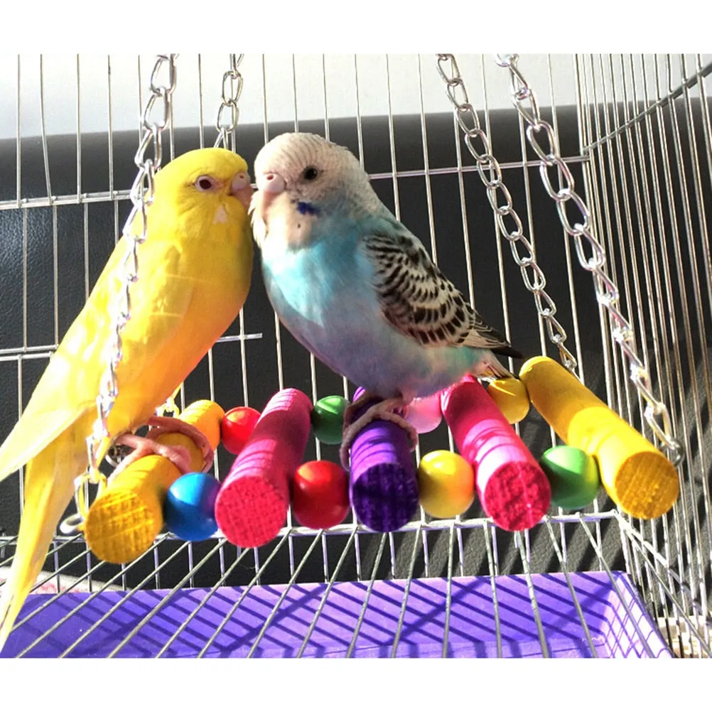 Bird Toy, Bird Cage Hanging Bridge