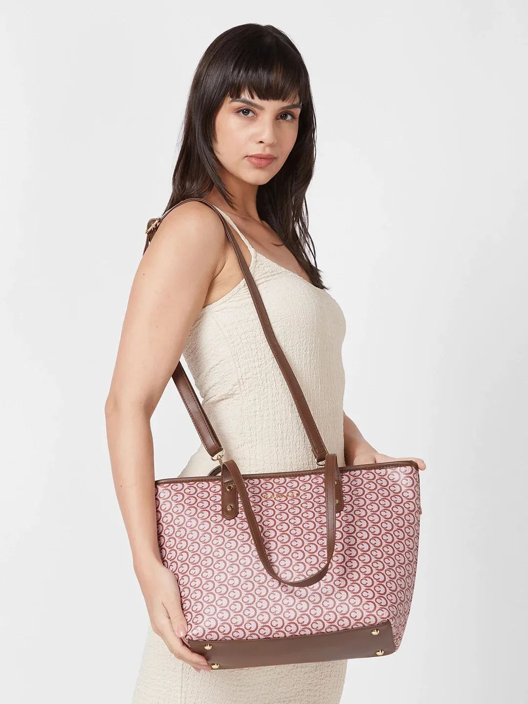 Caprese Callie Tote Large Brown