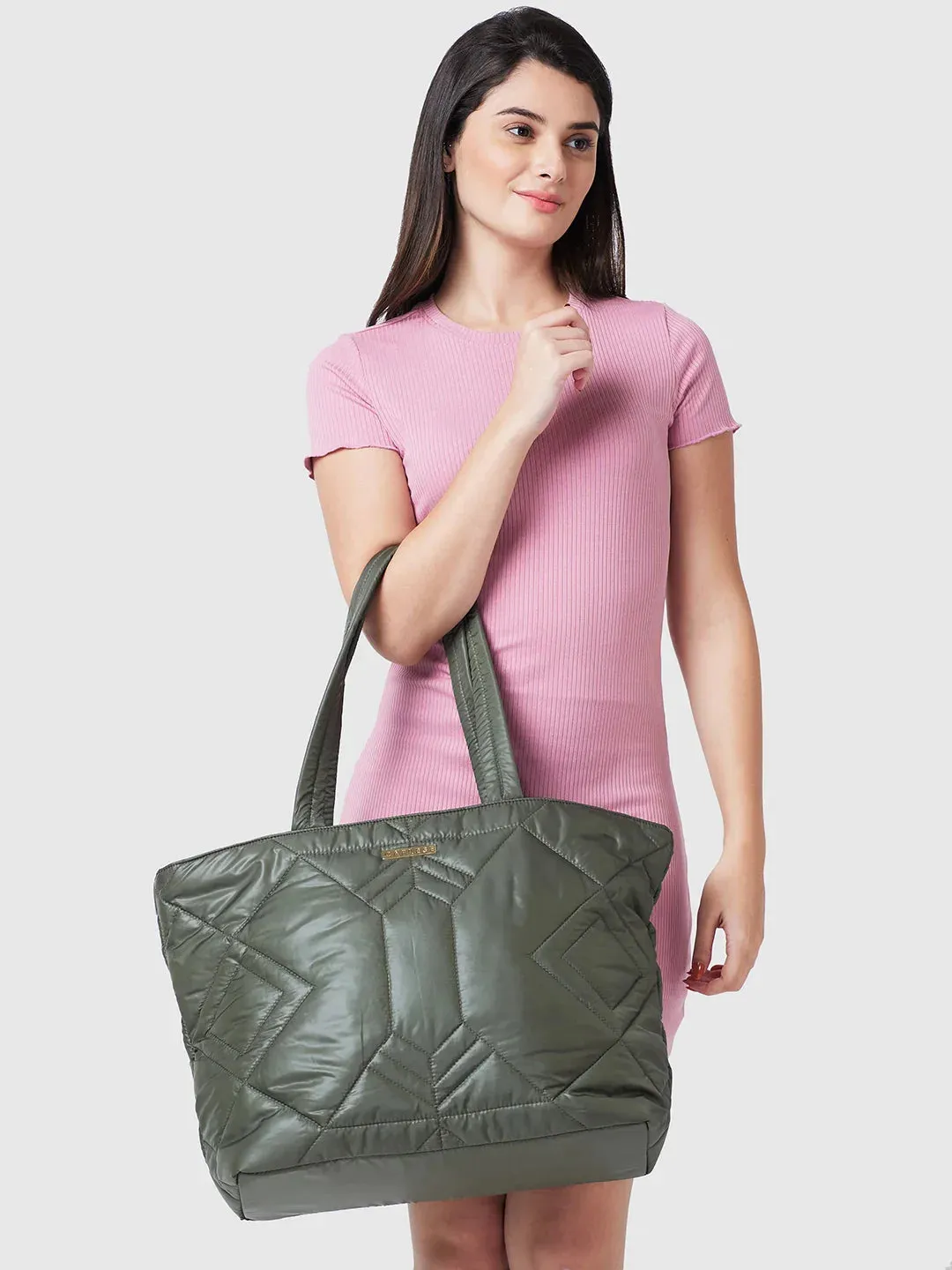 Caprese Clara Tote Large (E) Olive