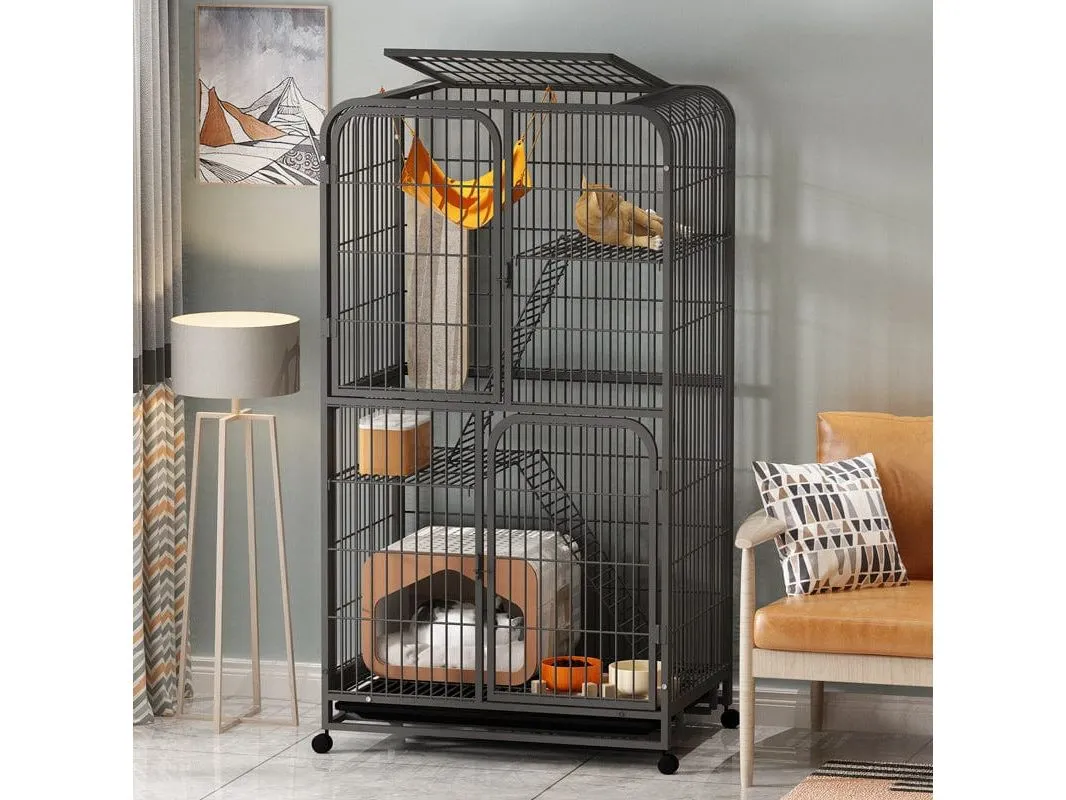 Cat Home Black cage