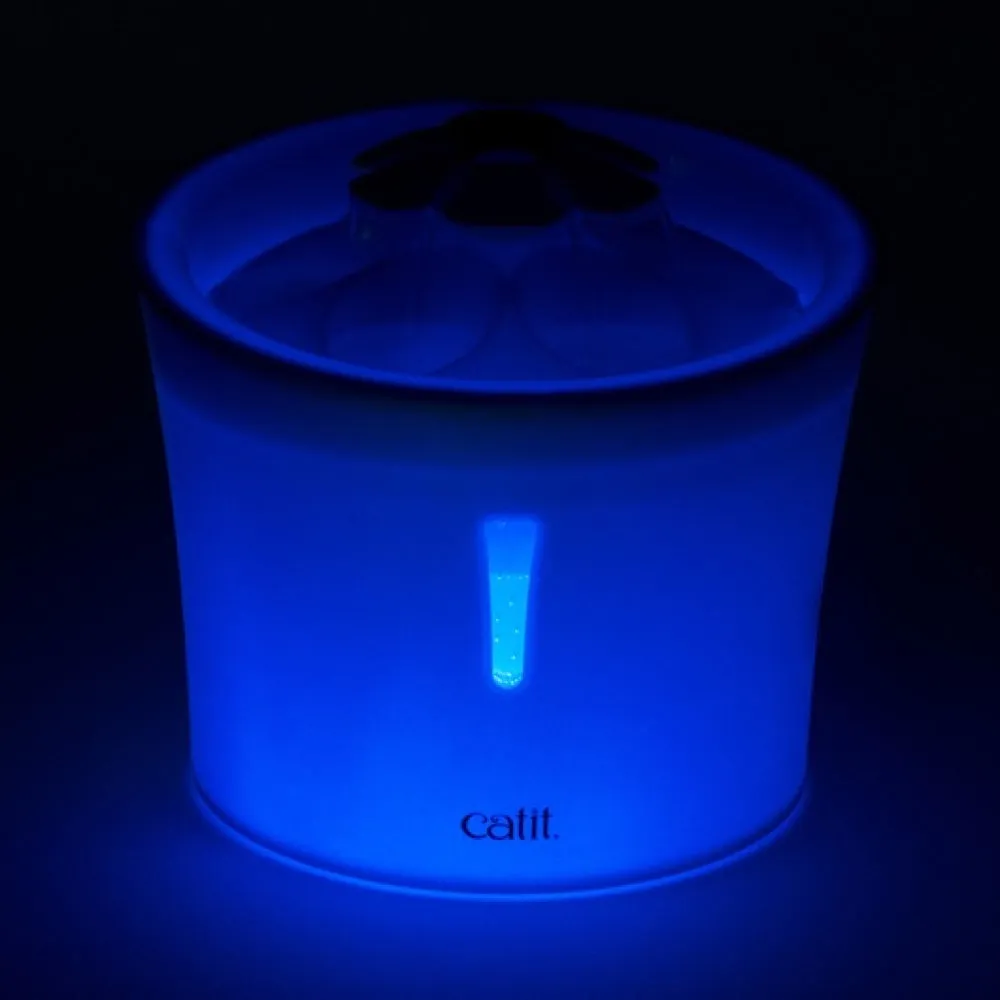 Catit LED Flower Drinking Fountain 3L