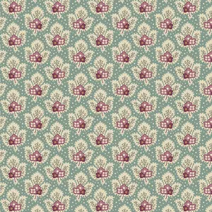 Fabric CAMARILLO Color MISTY MORNING from English Garden Collection by Edyta Sitar for Andover, A-795-T