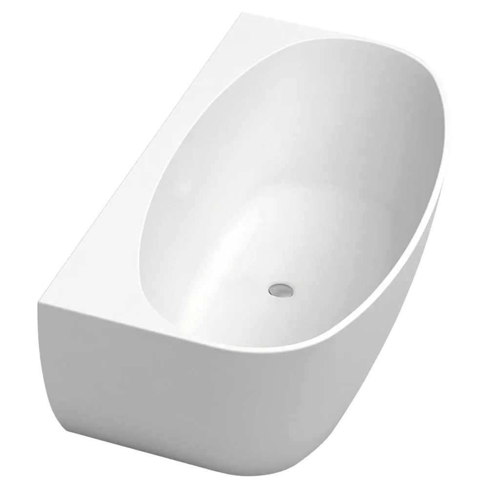 Fienza Keeto 1700mm Back-To-Wall Acrylic Bath