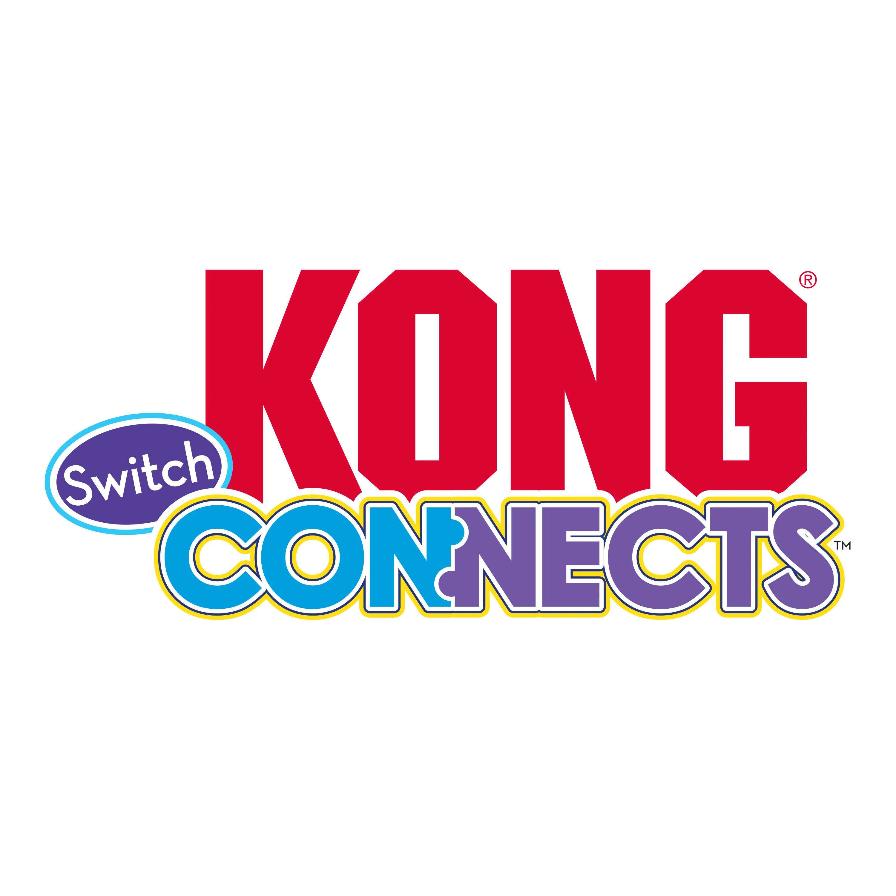 Kong Connects Teaser Pinwheel Cat Toy (Purple)