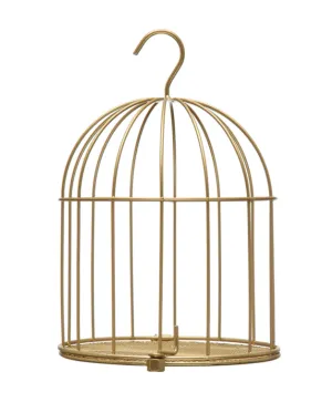 Large Metal Birdcage Ornament