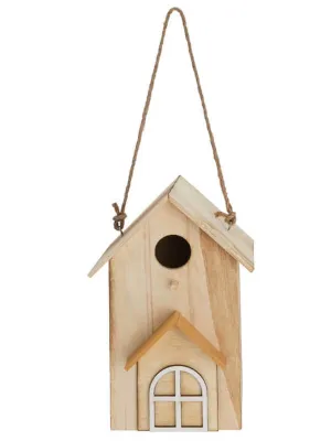 Natural Plywood Birdhouse