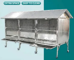 NEW! Top Class Dog Rabbit Chicken Breeders Cages