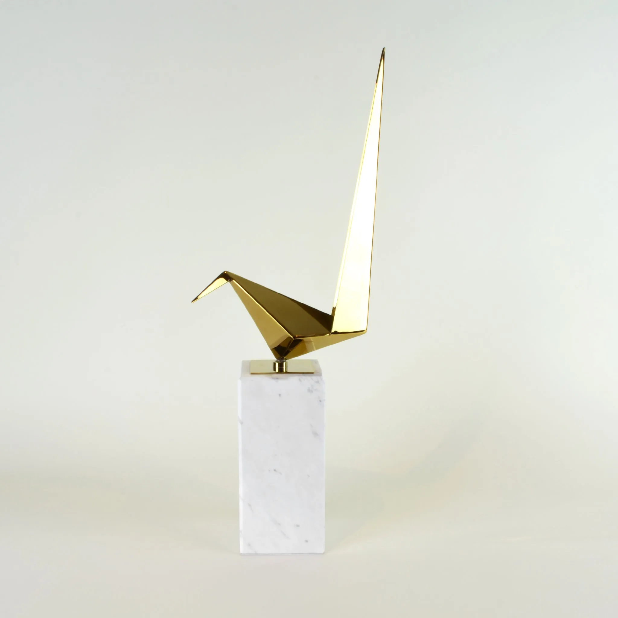 Pensive Origami Bird