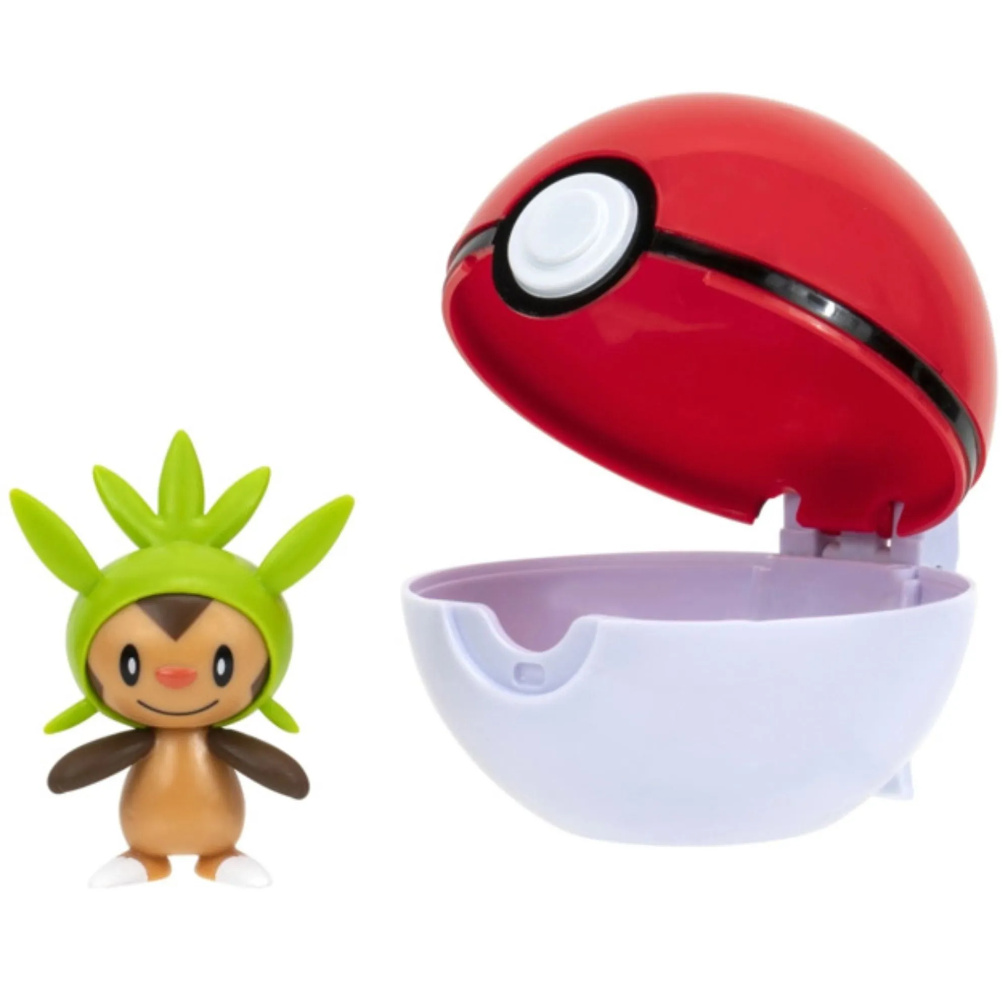 Pokemon Clip N Go Chespin & Poke Ball