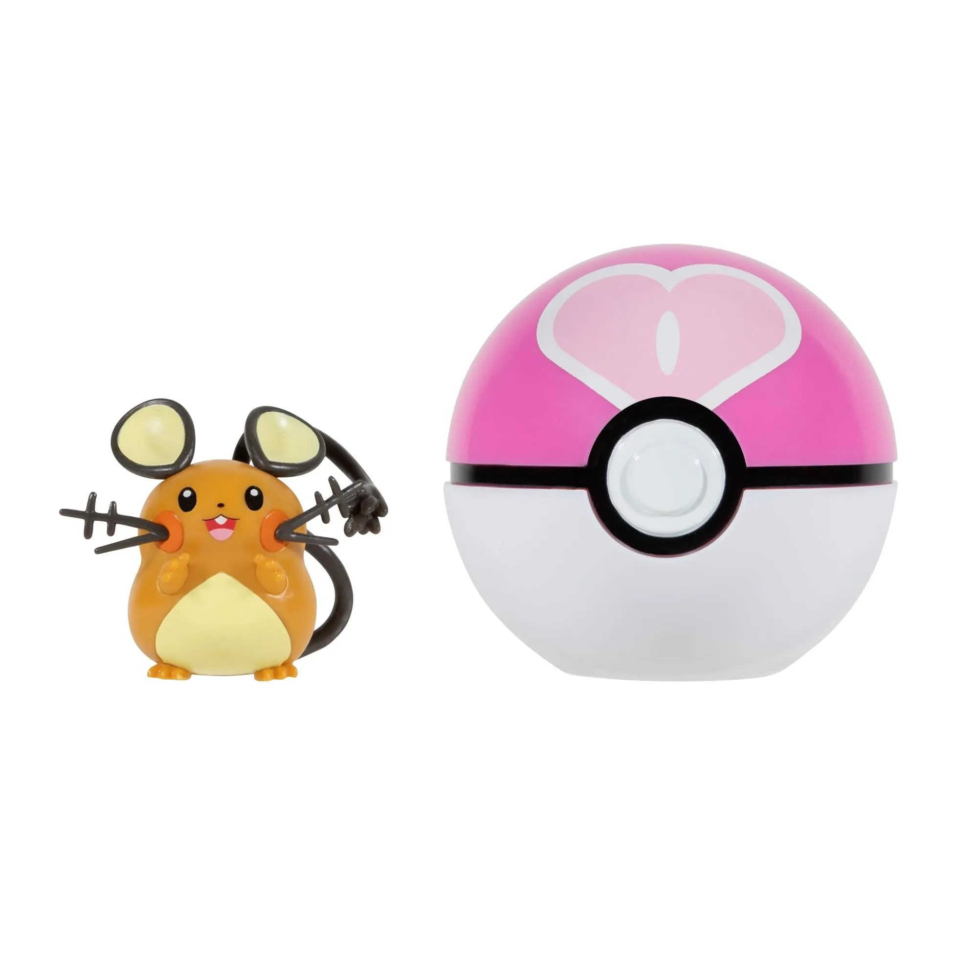 Pokemon Clip N Go Dedenne & Love Ball