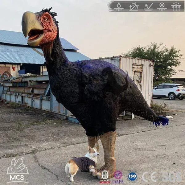 Realistic Terror Bird Costume Flightless Bird Suit