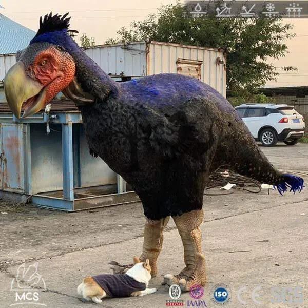 Realistic Terror Bird Costume Flightless Bird Suit