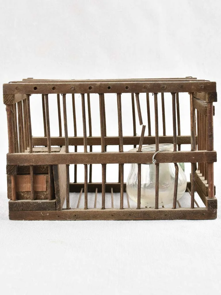 Small antique French bird cage 5½"