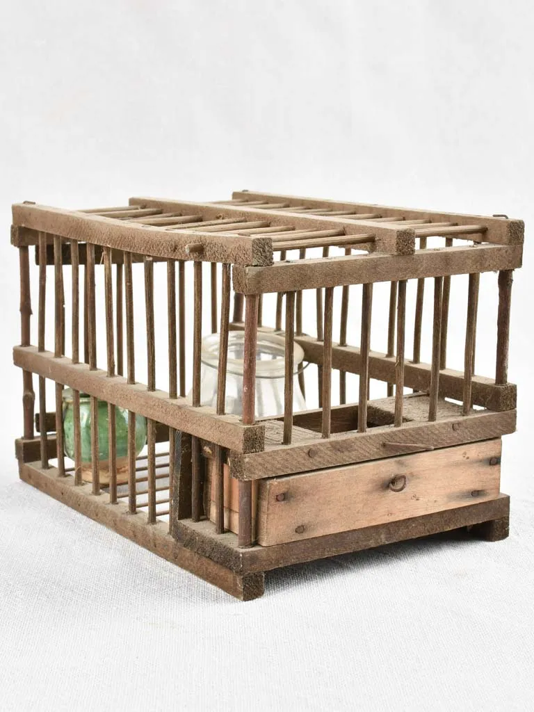 Small antique French bird cage 5½"