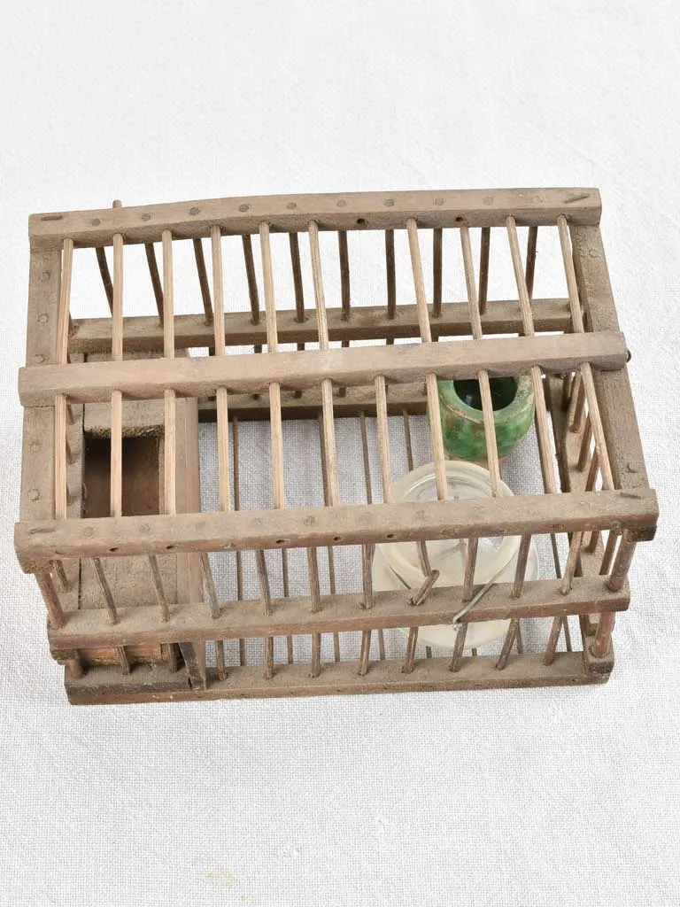 Small antique French bird cage 5½"