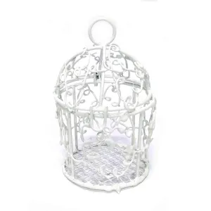 Small Decorative Metal Cage for DIY Craft or Decoration