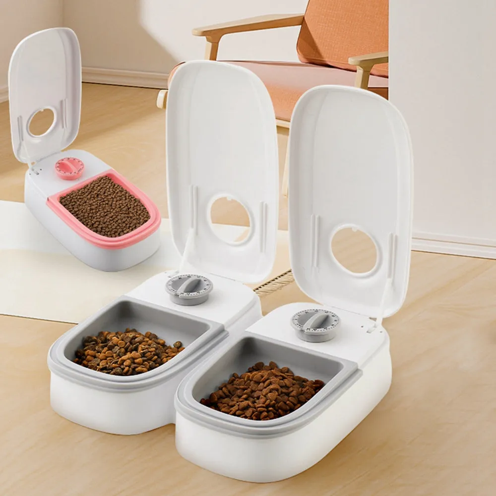 Smart Timer Pet Feeder - Simplify Pet Feeding and Schedule Hydration!