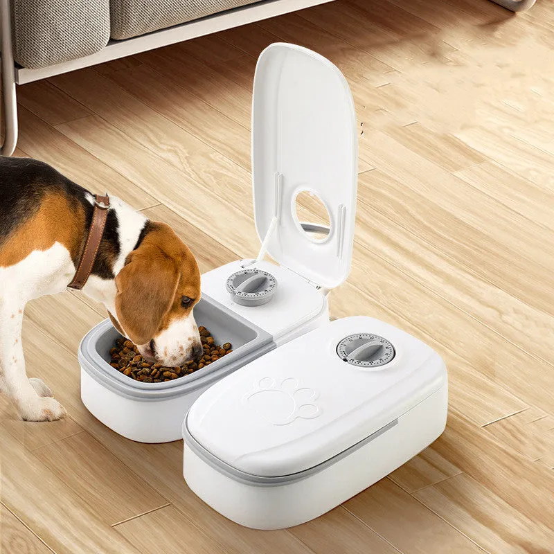 Smart Timer Pet Feeder - Simplify Pet Feeding and Schedule Hydration!