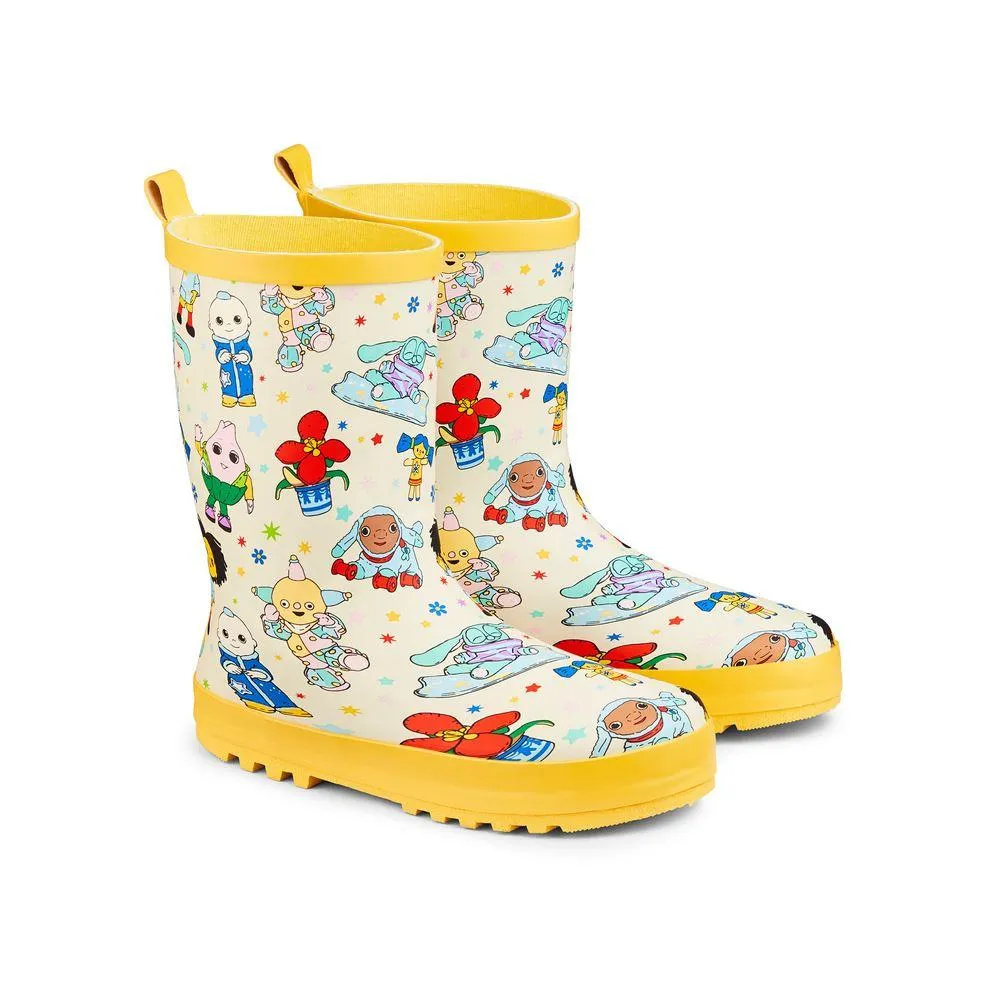 Ulster Weavers Wellies - Moon & Me (100% Rubber, Multicolour, 6-7 Years)