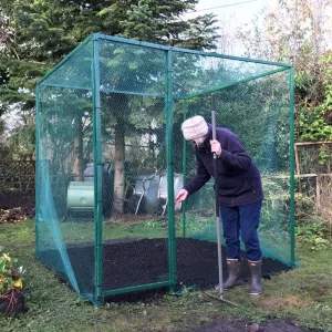 Walk In Heavy Duty Crop Cage & Plant Protection Grow House - with door