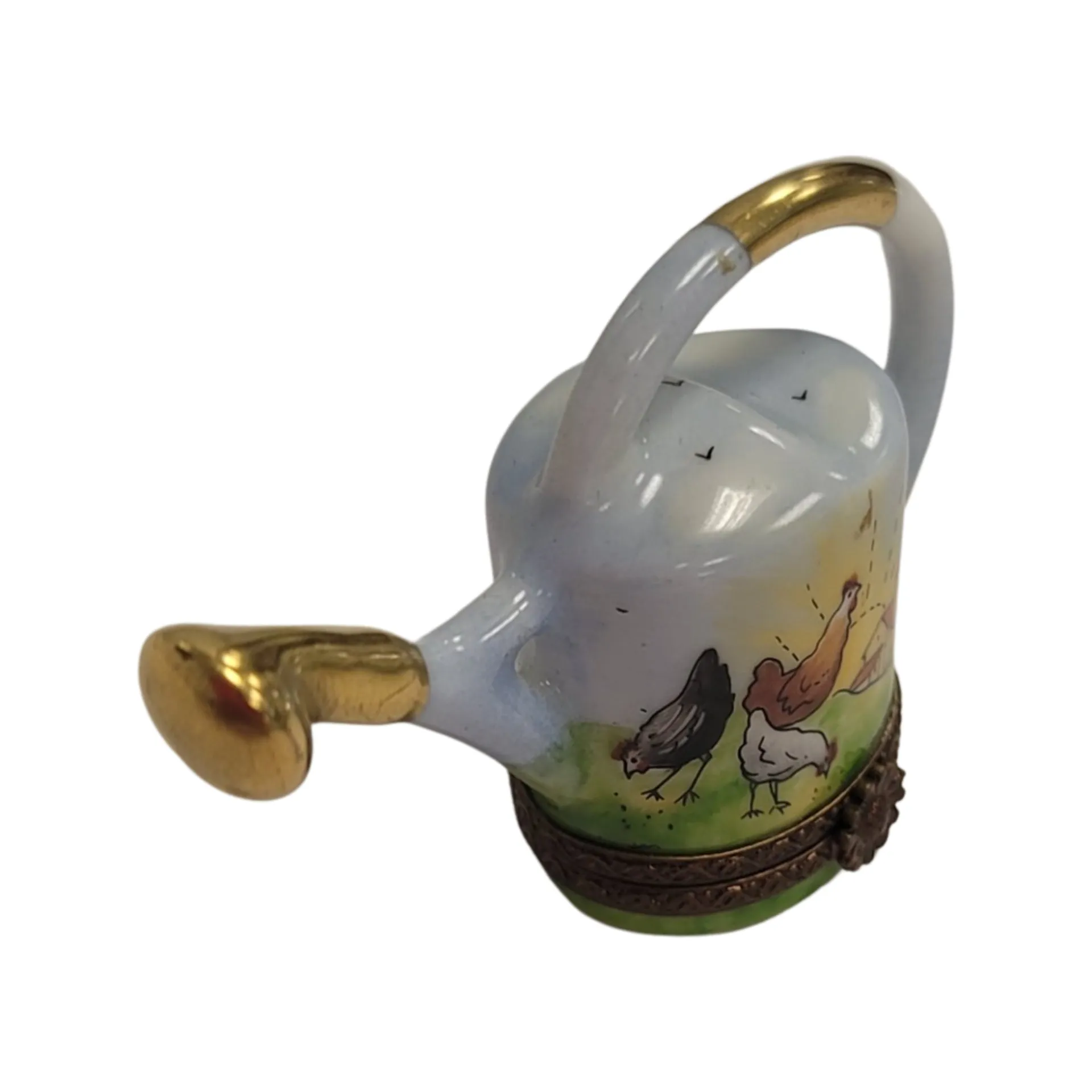 Watering Can w Chickens