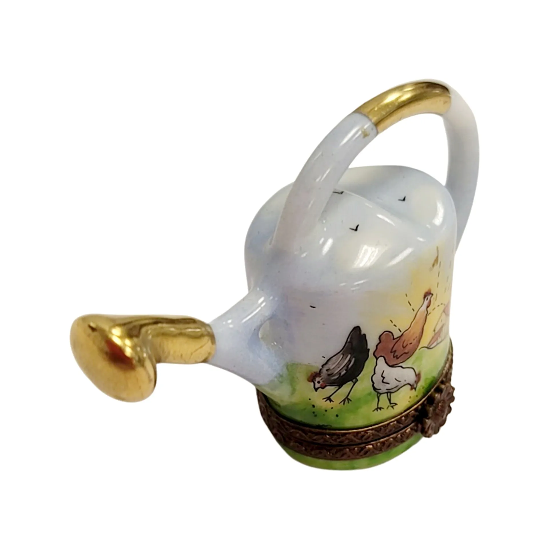 Watering Can w Chickens