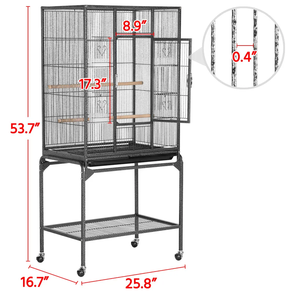 Yaheetech Parakeet Cage 53.7 Inch